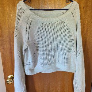 lululemon cropped knit sweater size 8